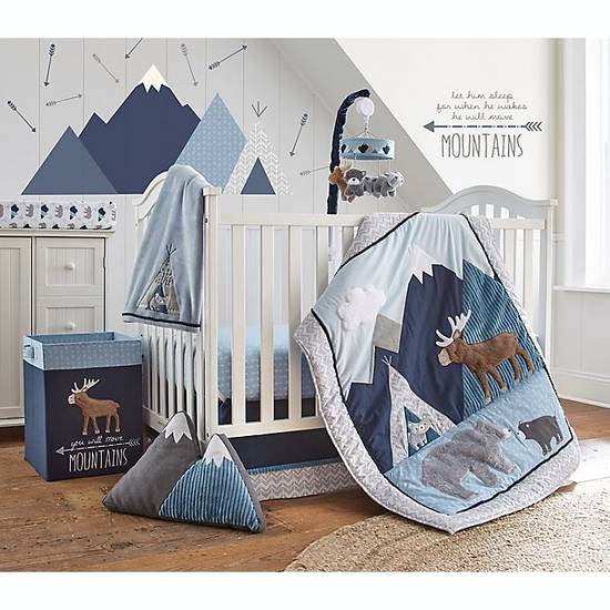 Order Levtex Baby® Trail Mix 4-Piece Crib Bedding Set food online from Bed Bath & Beyond store, Lancaster on bringmethat.com