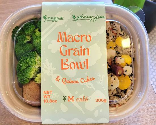 Order PM Macro Grain Bowl with Quinoa Cake food online from Marie Callenders Bakery and Cafe store, Los Angeles on bringmethat.com