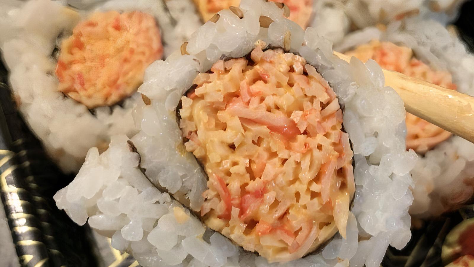 Order Spicy Crab Roll food online from Midori Sushi & Hibachi store, Davidson on bringmethat.com
