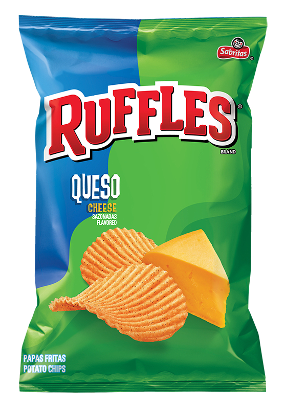 Order Ruffles - Queso Cheese food online from Luv Mart store, Santa Cruz on bringmethat.com