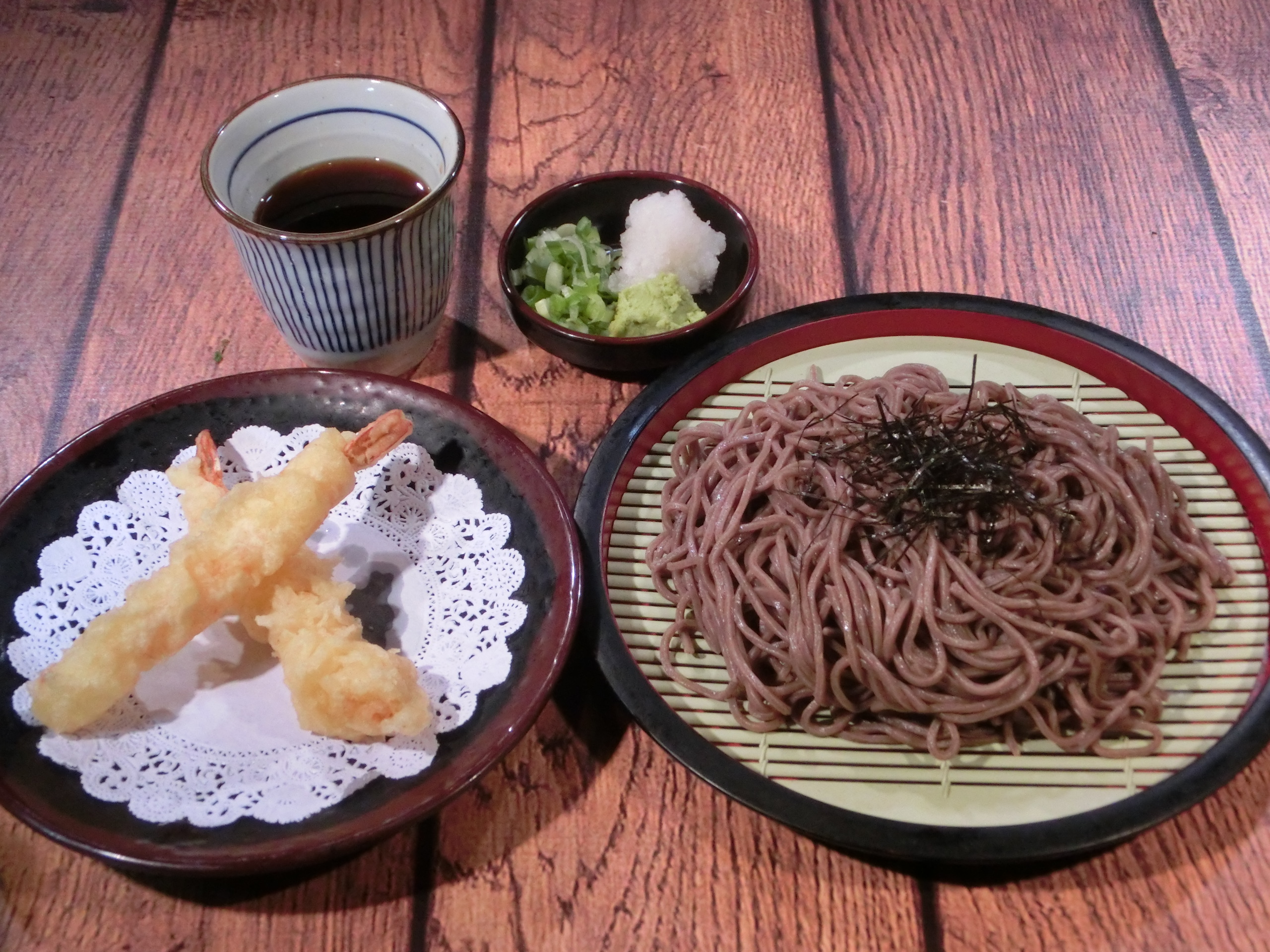 Order Zaru Udon with Tempura food online from Izakaya Takasei store, Fullerton on bringmethat.com