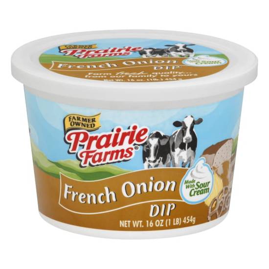 Order Prairie Farms Farmer Owned French Onion Dip food online from Deerings Market store, Traverse City on bringmethat.com