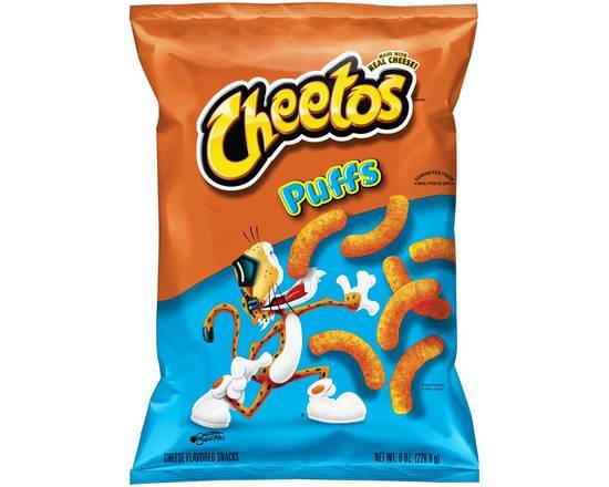 Order Cheetos Jumbo Puffs (13.5 oz) food online from Huck'S Market store, French Lick on bringmethat.com