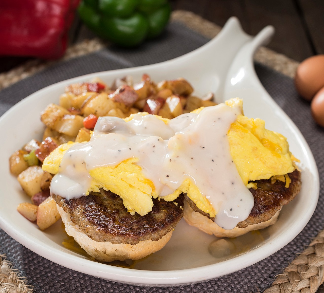 Order Country Skillet food online from Perko Cafe Grill store, Modesto on bringmethat.com