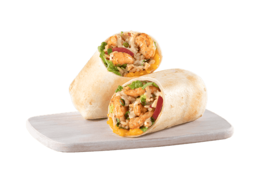Order Cajun Shrimp Wrap - Wrap food online from Tropical Smoothie Cafe Md 075 store, Baltimore on bringmethat.com