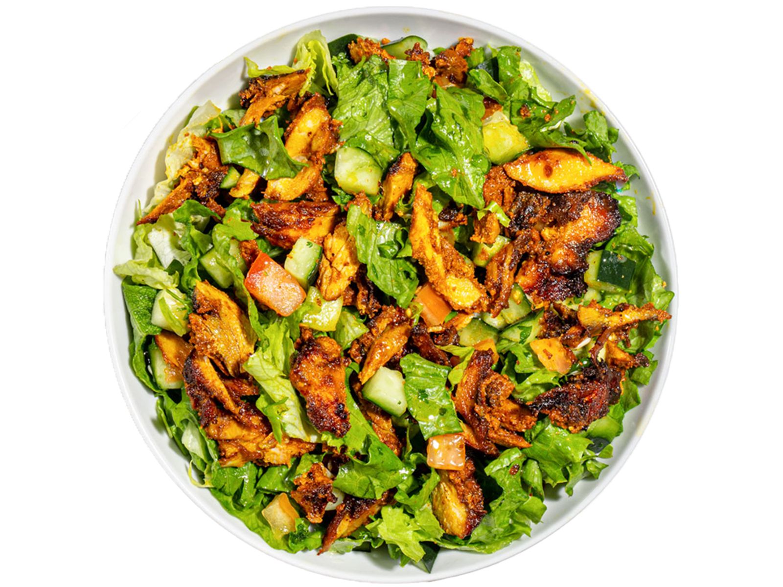 Order Chicken Salad food online from Amir's Falafel store, Los Angeles on bringmethat.com