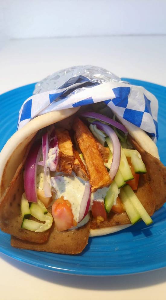 Order Street Double Gyro food online from Alley Gyros store, Corvallis on bringmethat.com