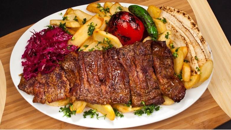 Order #18 Argentinian Skirt Steak food online from Massis Kabob store, Culver City on bringmethat.com
