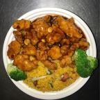 Order R5 General Tso's Chicken food online from King's Wok store, Jersey City on bringmethat.com