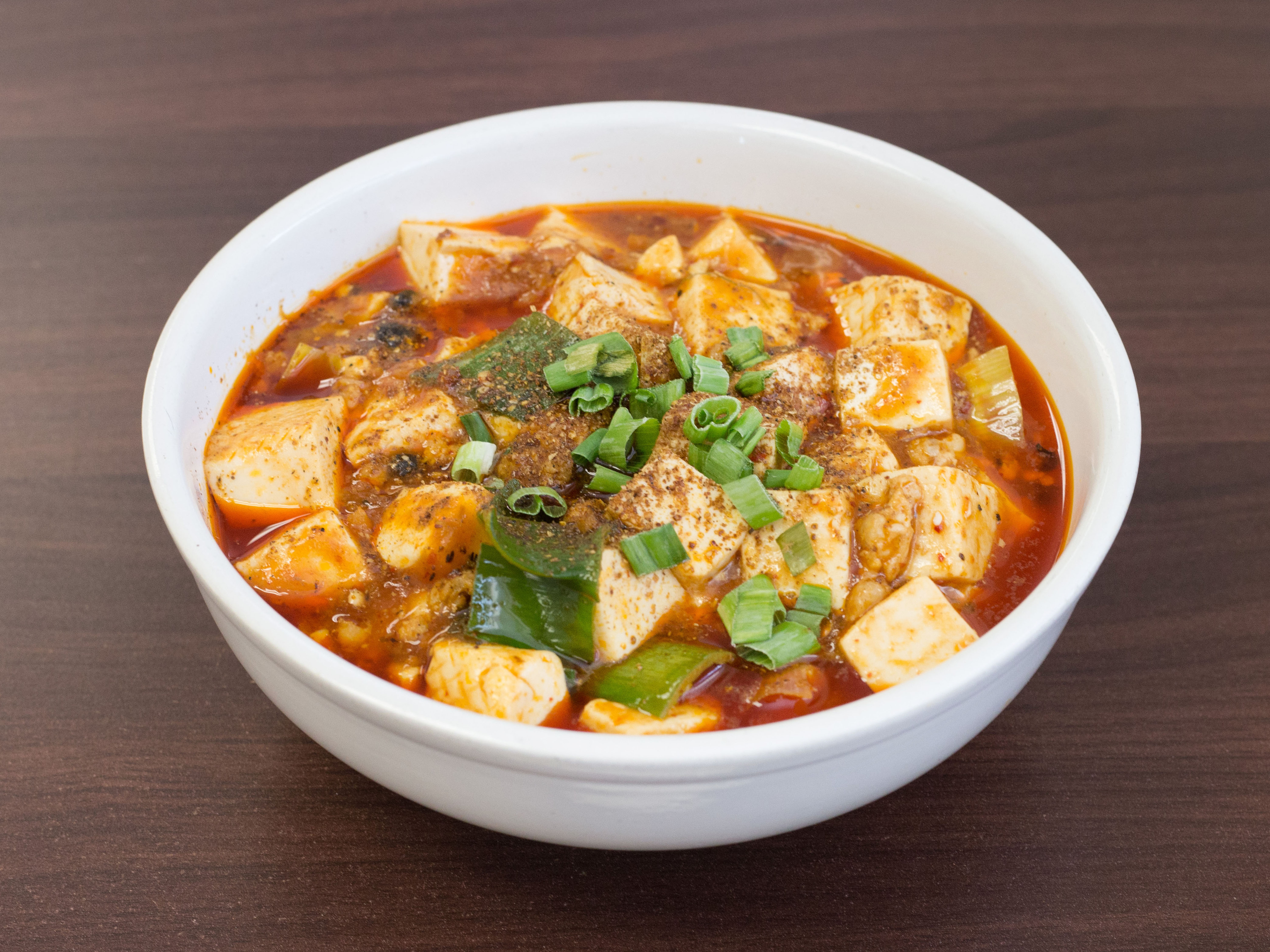 Order F7. Mapo Tofu 麻婆豆腐 food online from China's Family Restaurant store, Austin on bringmethat.com