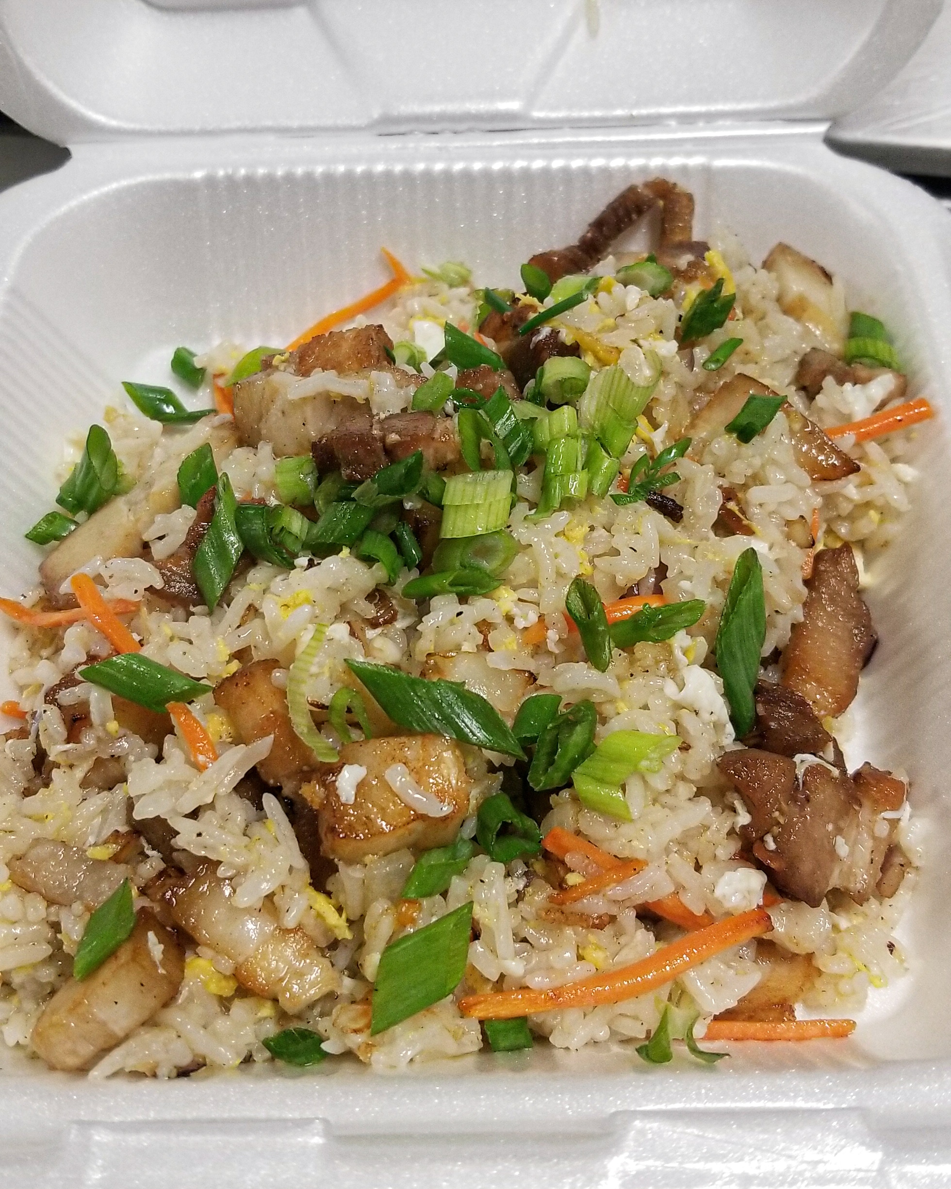 Order Porkbelly Fried Rice food online from Wicked Pho store, El Paso on bringmethat.com