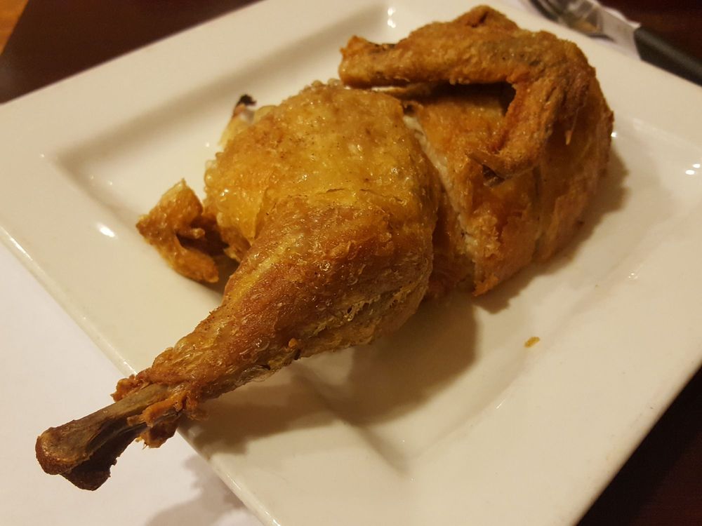 Order A2. Half Fried Chicken food online from Great Wall Restaurant store, Flushing on bringmethat.com