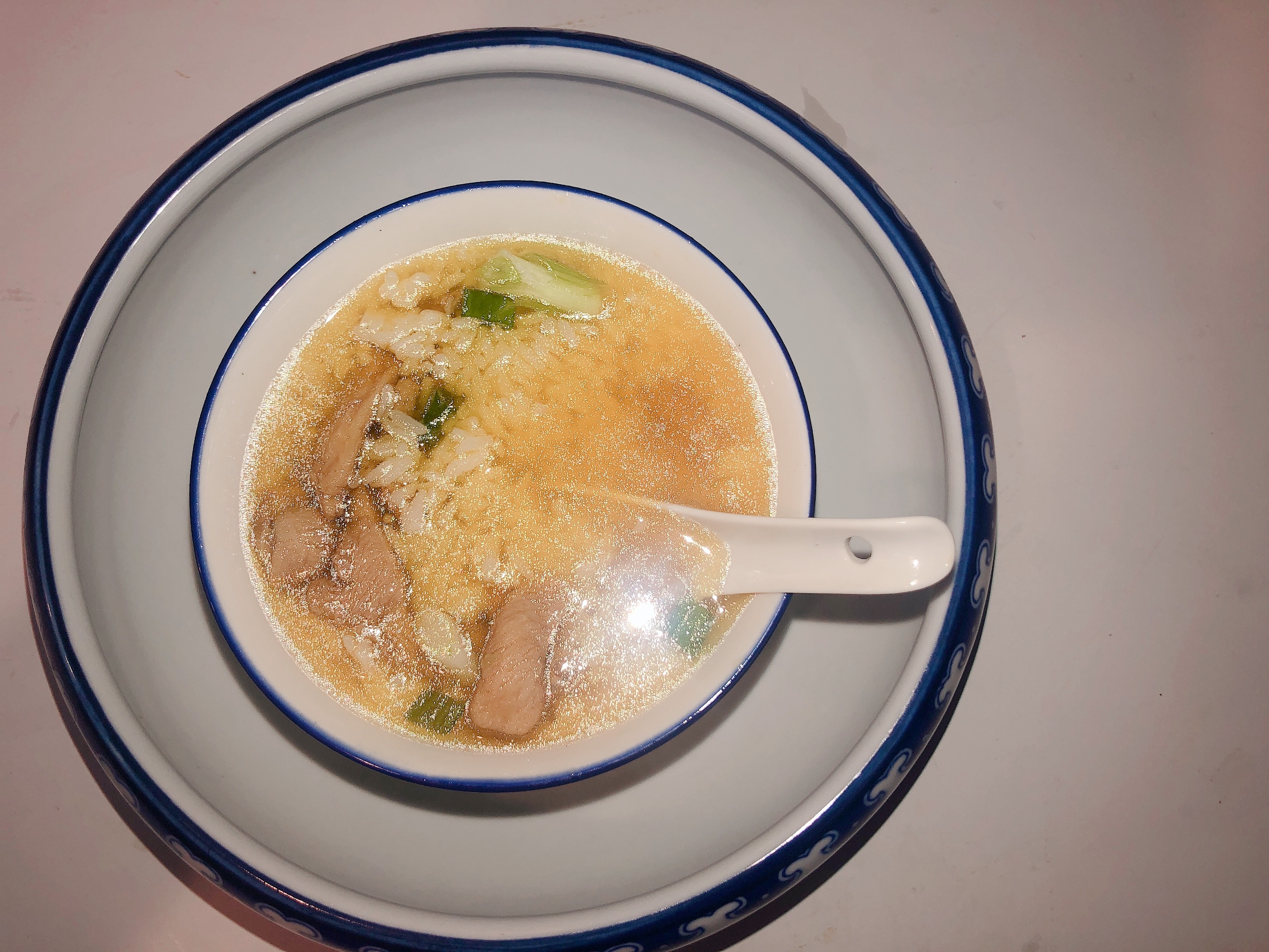 Order 5. Chicken with Rice soup 鸡饭汤 food online from Hai Sun Chinese Restrnt store, Brooklyn on bringmethat.com