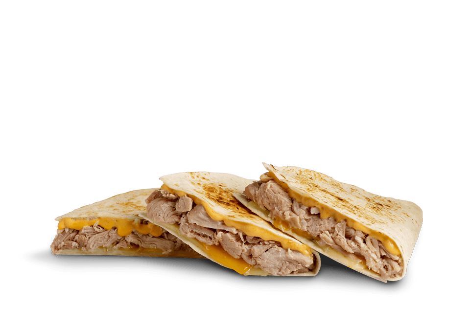 Order Quesadillas - BBQ Pulled Pork & Cheese food online from Wawa store, Vincentown on bringmethat.com