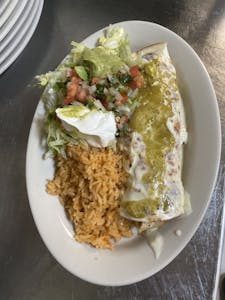 Order (Lunch) Burrito Loco food online from El Rodeo 1 store, Lafayette on bringmethat.com