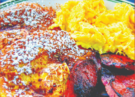 Order French Toast food online from Taco Burger Cafe store, Houston on bringmethat.com