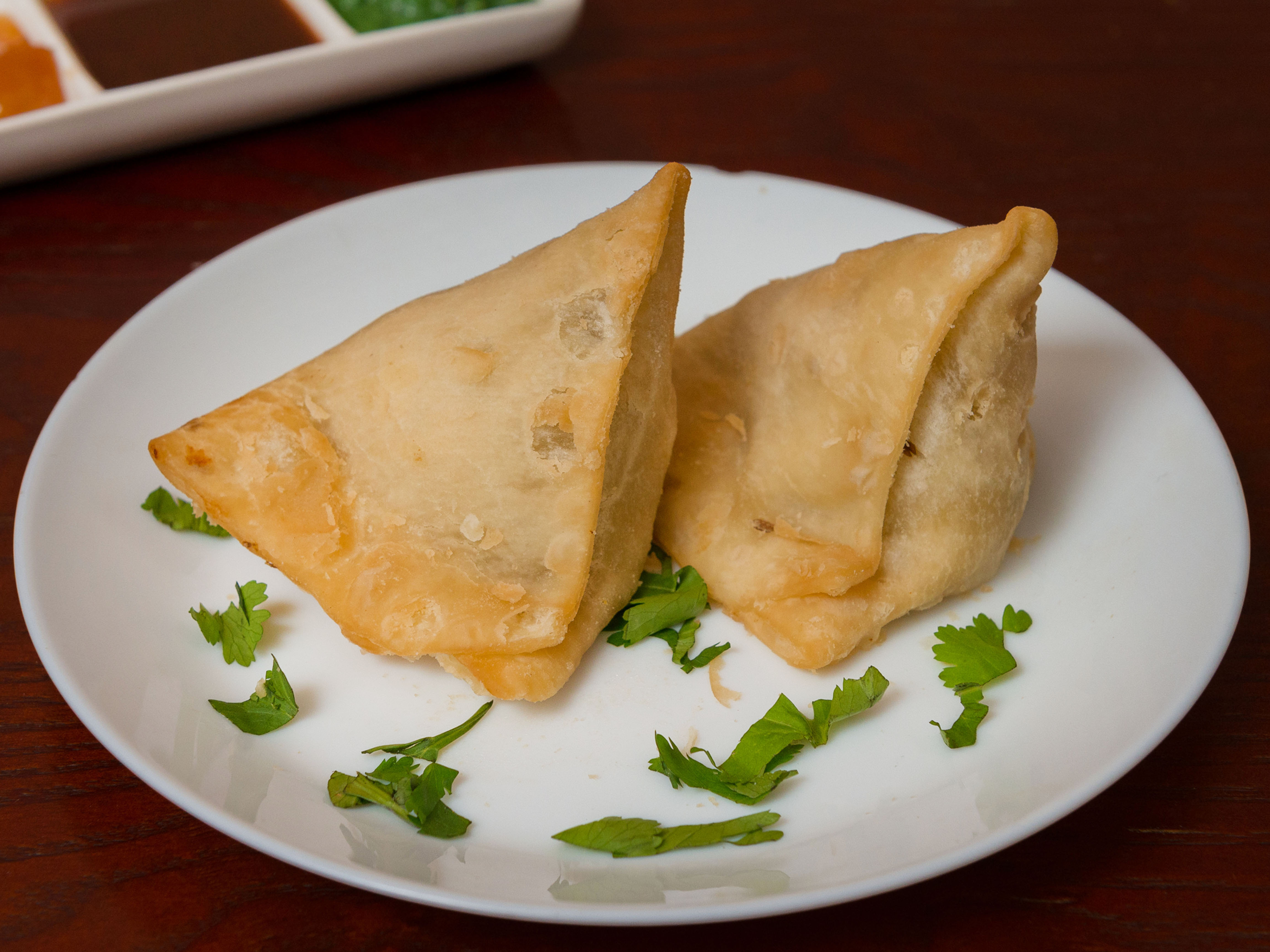 Order Vegetable Samosa food online from Flavors Of India store, Orlando on bringmethat.com