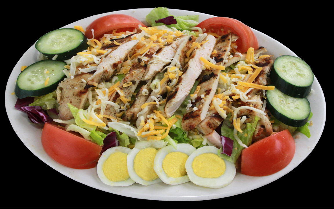 Order Grilled Chicken Breast Salad food online from Jim's Burgers store, Long Beach on bringmethat.com