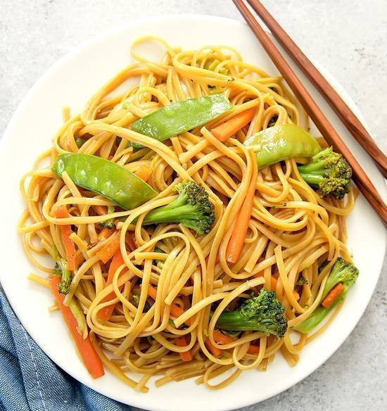 Order F9.素捞面Lo Mein with Vegetarian food food online from Taste of North China store, Jersey City on bringmethat.com