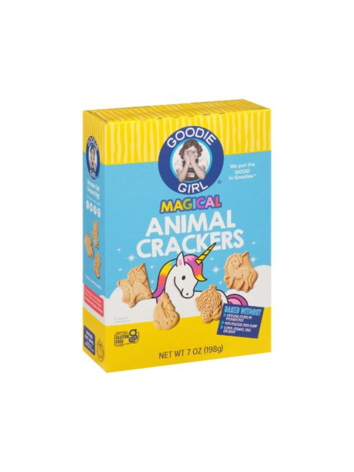 Order Goodie Girl Magical Animals Gluten Free Crackers (7 oz) food online from Stock-Up Mart store, Minneapolis on bringmethat.com