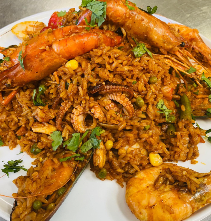 Order Seafood Plate food online from Fiesta Garibaldi Mexican Grill store, Knoxville on bringmethat.com