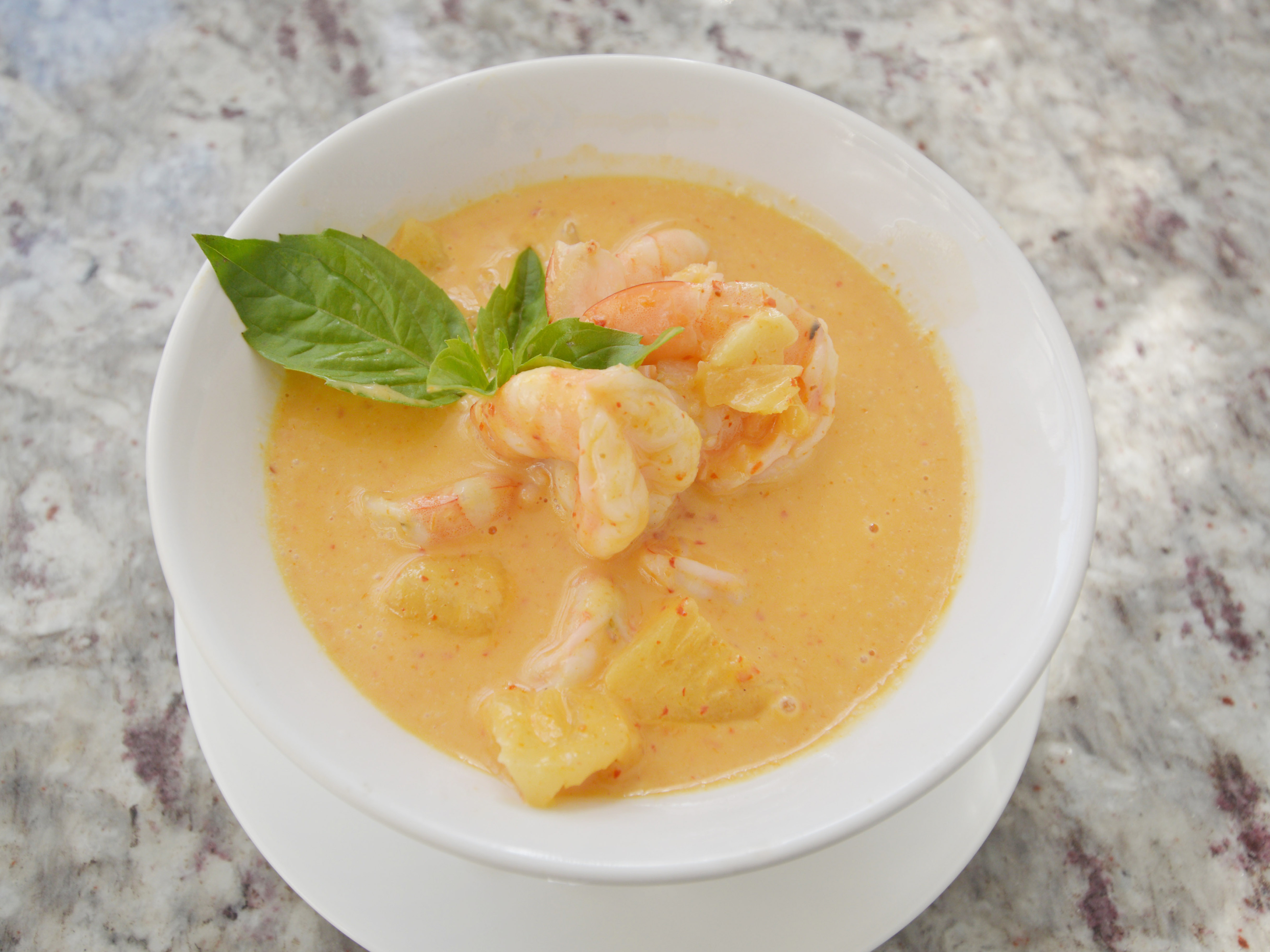 Order Shrimp Pineapple Curry food online from Silk Thai store, Charlotteville on bringmethat.com