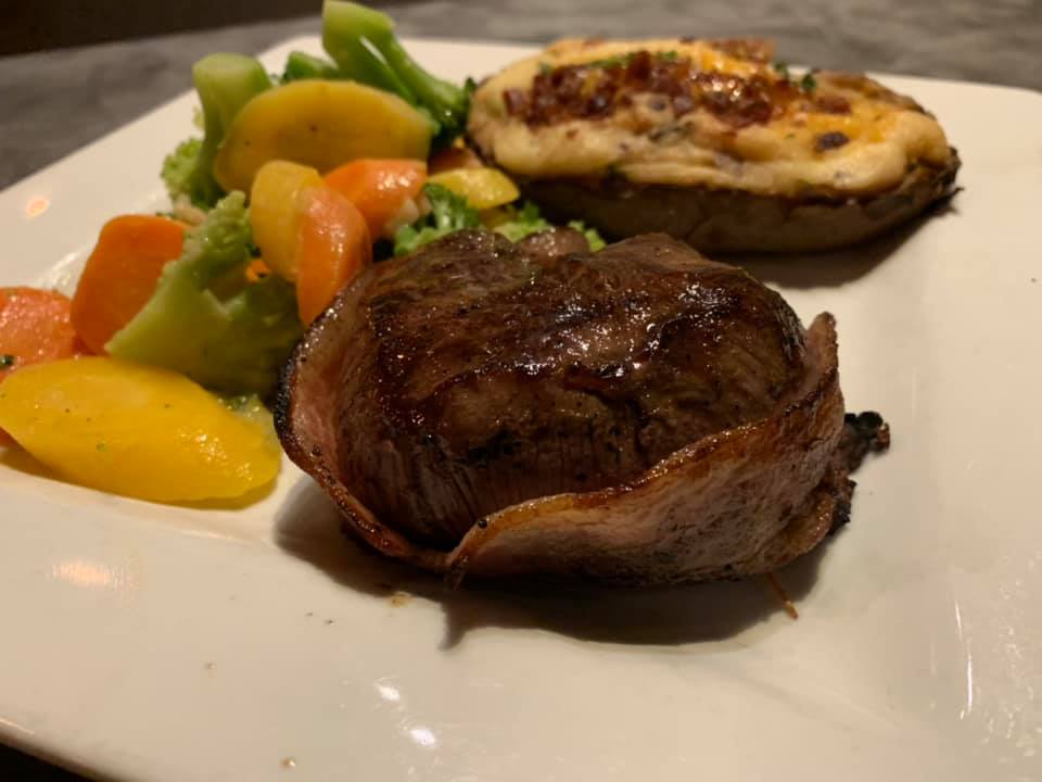 Order Bacon Wrapped Filet food online from Billy Mchale store, Federal Way on bringmethat.com