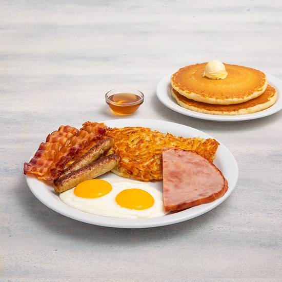 Order CLASSIC BIGGER BETTER BREAKFAST food online from Norms store, Los Angeles on bringmethat.com