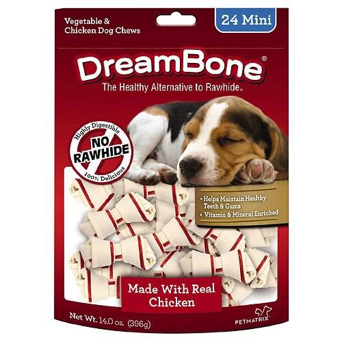 Order DreamBone Vegetable & Chicken Dog Chews - 24.0 ea food online from Walgreens store, North Chili on bringmethat.com