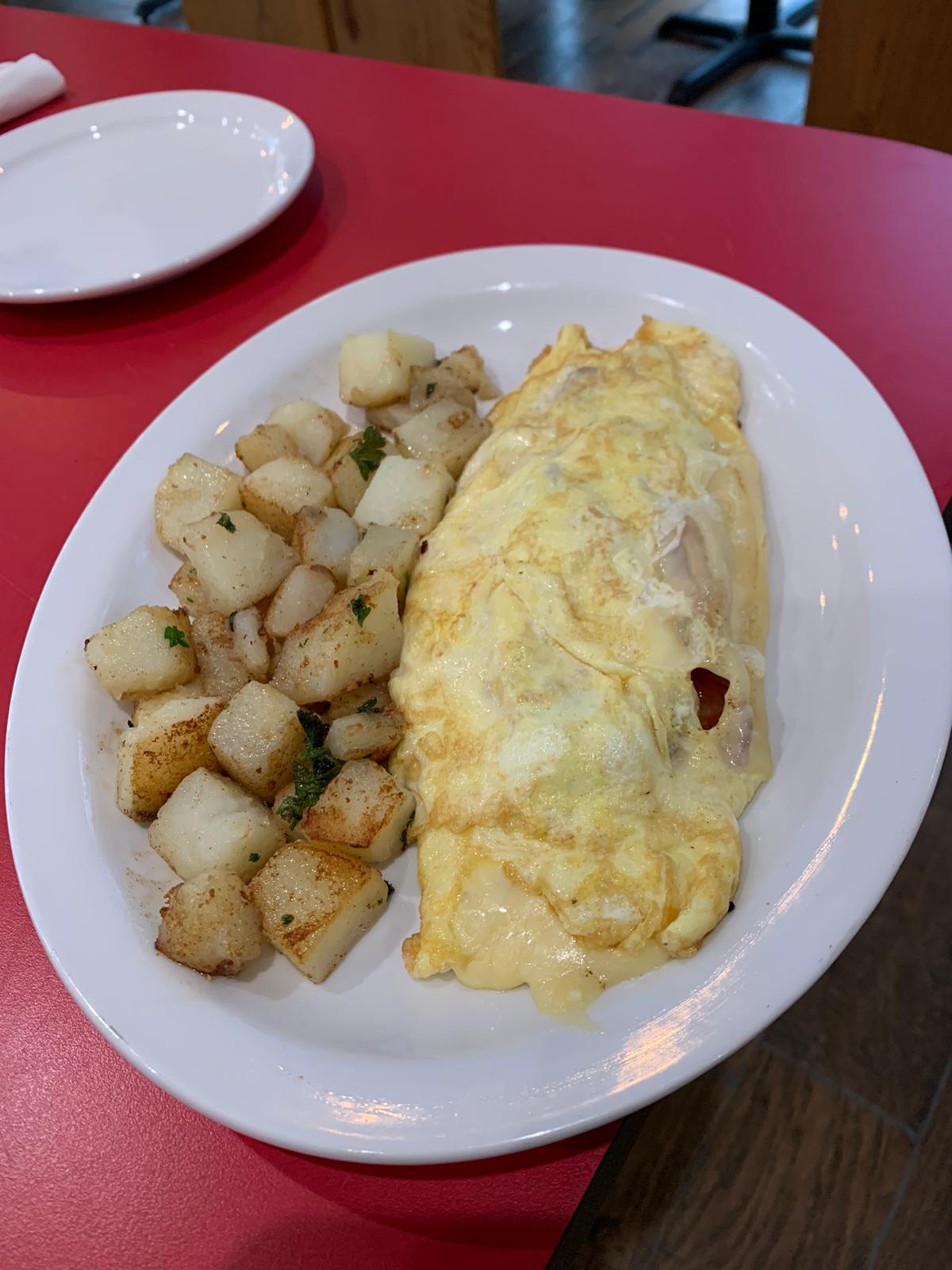 Order Mushroom Omelette food online from Di Maria store, Humble on bringmethat.com