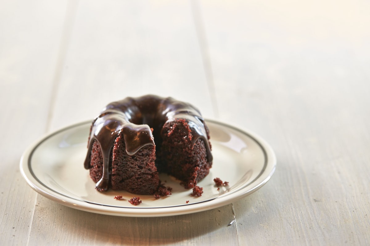 Order Chocolate Baby Bundt Cake food online from Corner Bakery Cafe store, Chicago on bringmethat.com