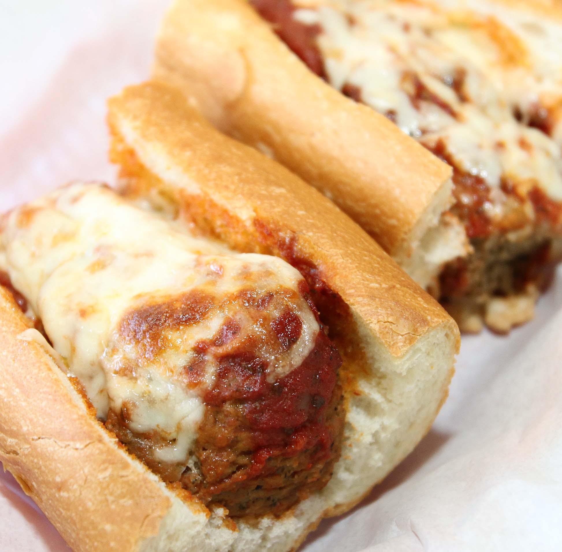 Order Meatball Sub - Sub food online from Catalano's Pizza store, Long Beach on bringmethat.com