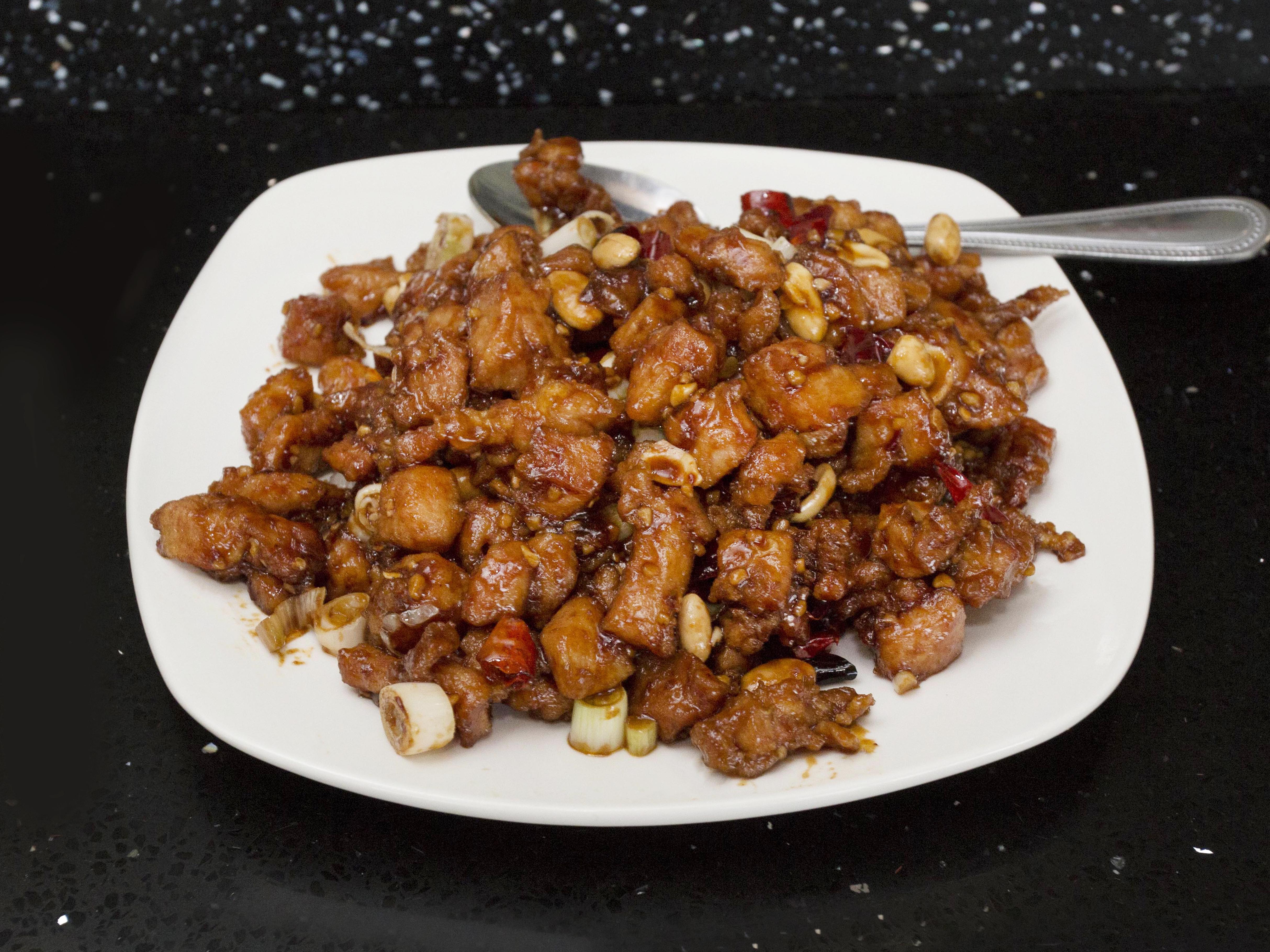 Order 710. Kung Pao Chicken food online from Szechuwan Garden store, Glendora on bringmethat.com