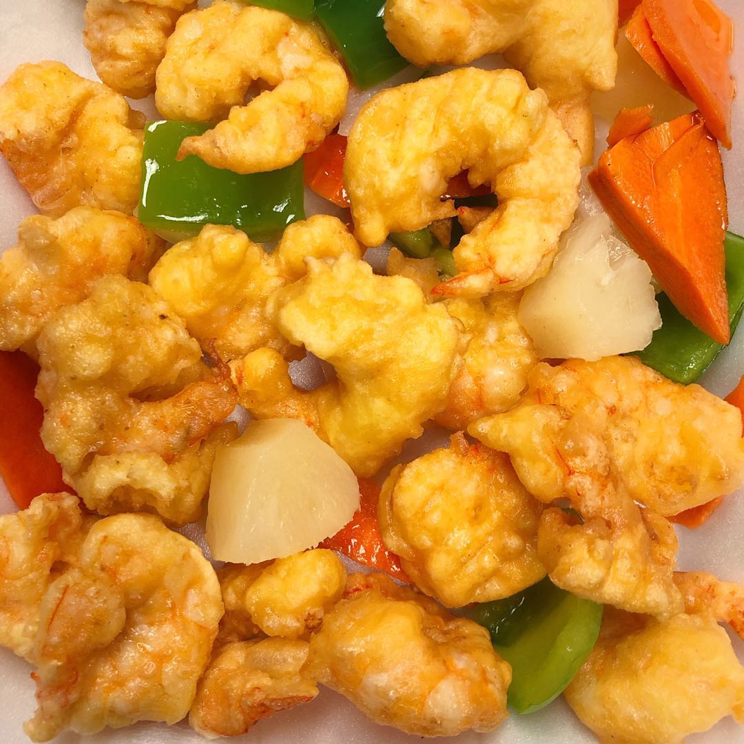 Order Kid's Sweet and Sour Shrimp food online from China A Go Go store, Las Vegas on bringmethat.com