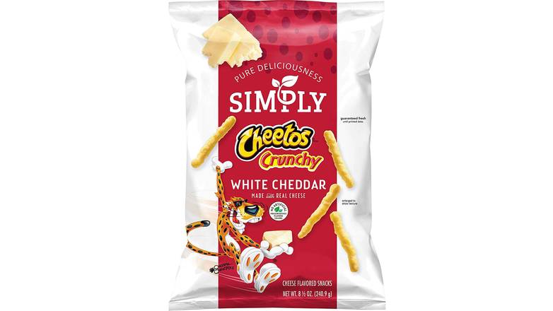 Order Simply Cheetos Crunchy White Cheddar food online from Red Roof Market store, Lafollette on bringmethat.com