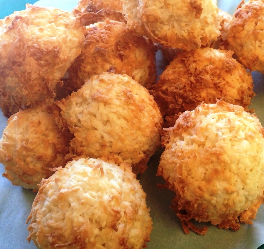 Order Coconut Macaroon food online from The Village Bakery store, Houston on bringmethat.com