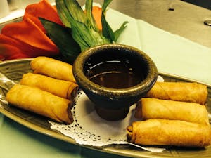 Order 1. Spring Rolls food online from Sawasdee Thai Cuisine store, San Antonio on bringmethat.com