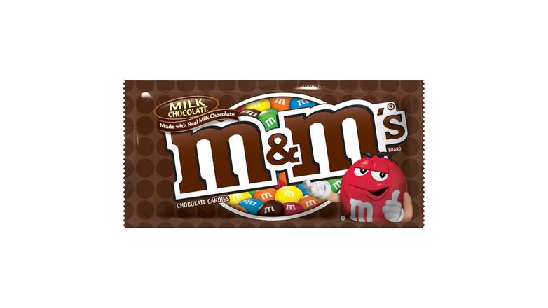Order M&M'S, Milk Chocolate Candy Bar 1.69 oz food online from Valero Food Mart store, Murrayville on bringmethat.com
