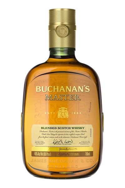 Order Buchanan's Master Blended Scotch Whiskey 750 ml. food online from Mirage Wine & Liquor store, Palm Springs on bringmethat.com