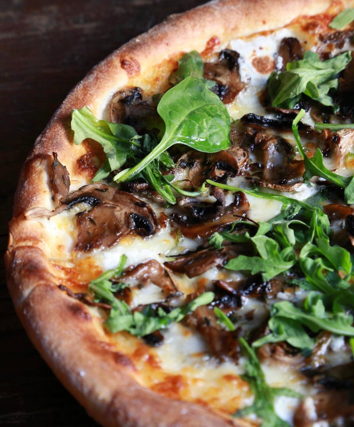Order Foraged & Farmed Mushrooms Pizza - Personal 8 inch food online from The Bedford store, Brooklyn on bringmethat.com