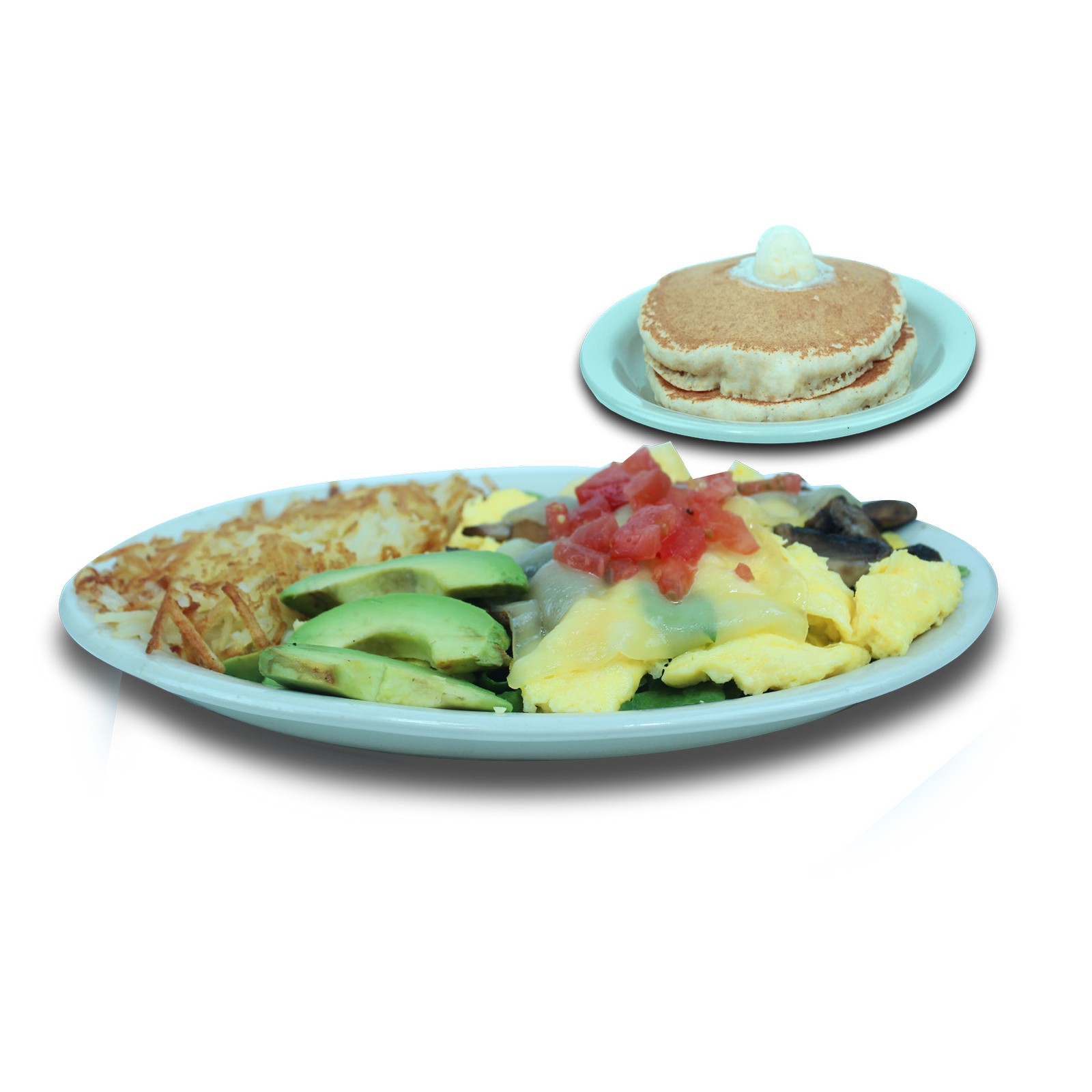 Order Spinach & Mushroom SCR food online from WePancakes store, Midwest City on bringmethat.com