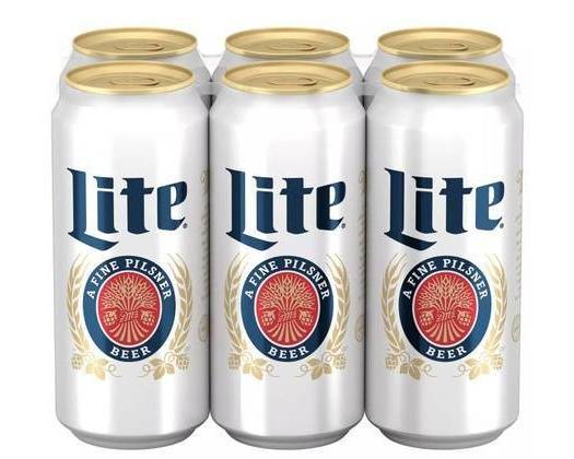 Order Miller Lite, 6pk-16oz can beer (4.2% ABV) food online from Cold Spring Liquor store, Liberty Hill on bringmethat.com