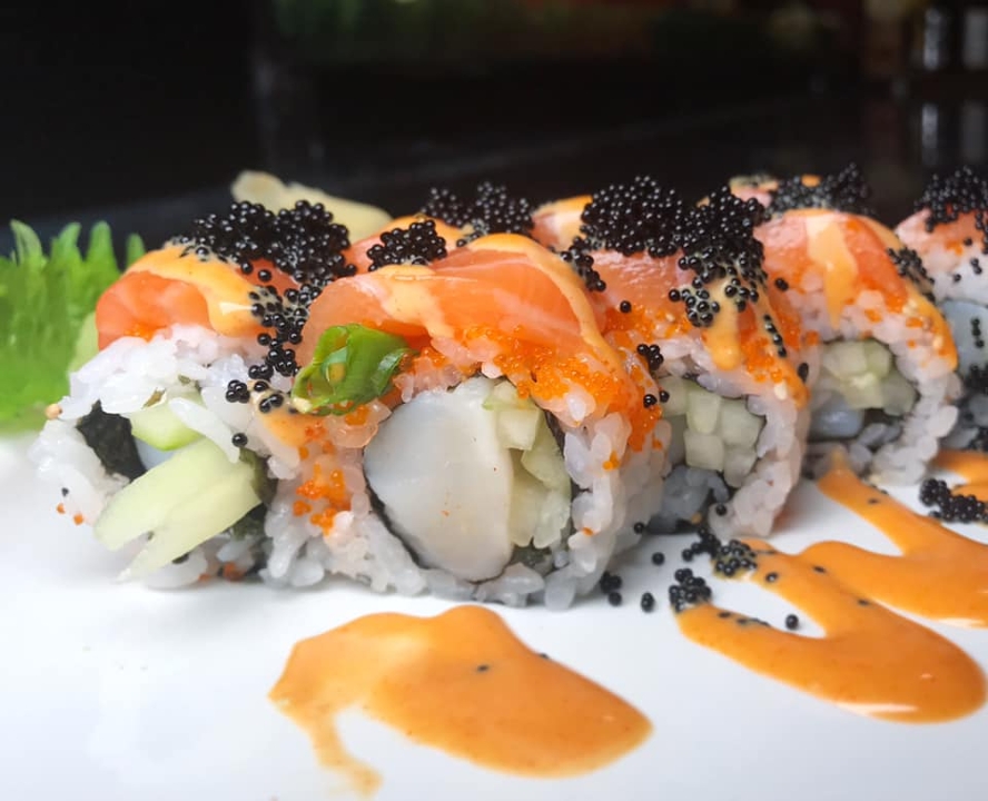 Order Black Eye Suzy Roll food online from Naked Grill Sushi store, Baltimore on bringmethat.com