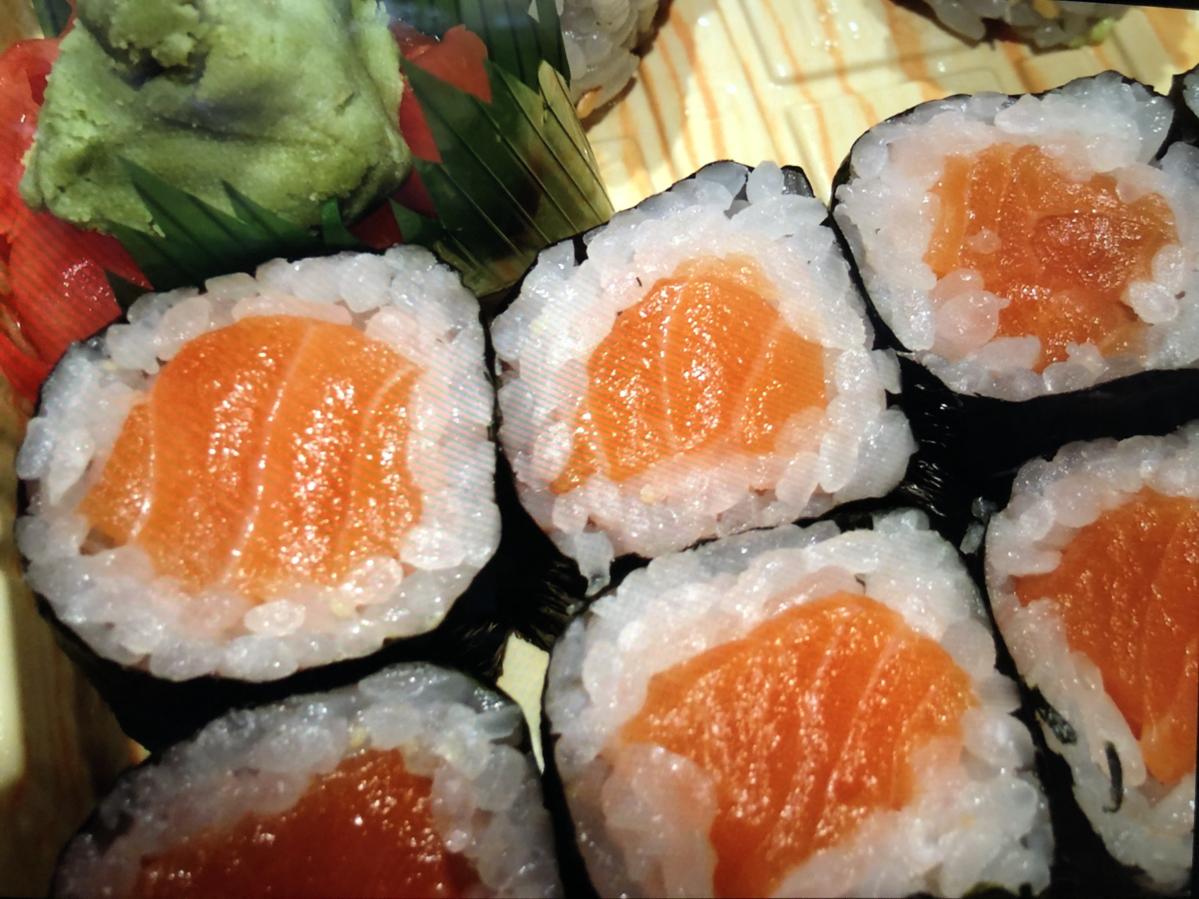 Order Fresh Salmon Roll food online from Hibachi Japan store, Greenville on bringmethat.com