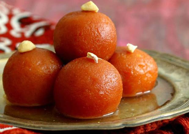 Order Gulab Jamun food online from Rasoi Fusion Indian Cuisine store, Roswell on bringmethat.com