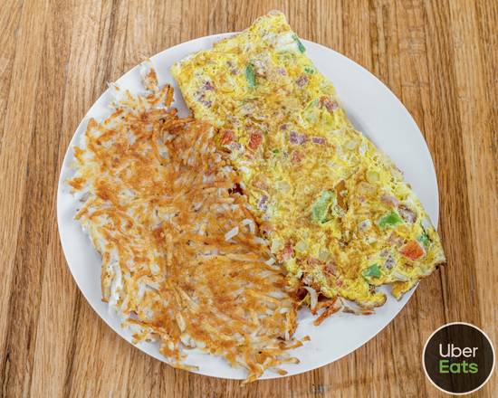 Order WESTERN OMELETTE food online from Coco Cafe & Pancake House store, Zion on bringmethat.com