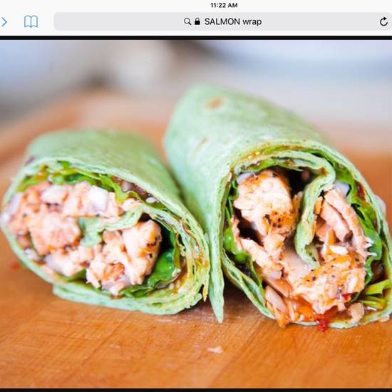 Order Salmon Caesar food online from Omelette Cafe store, Rincon on bringmethat.com