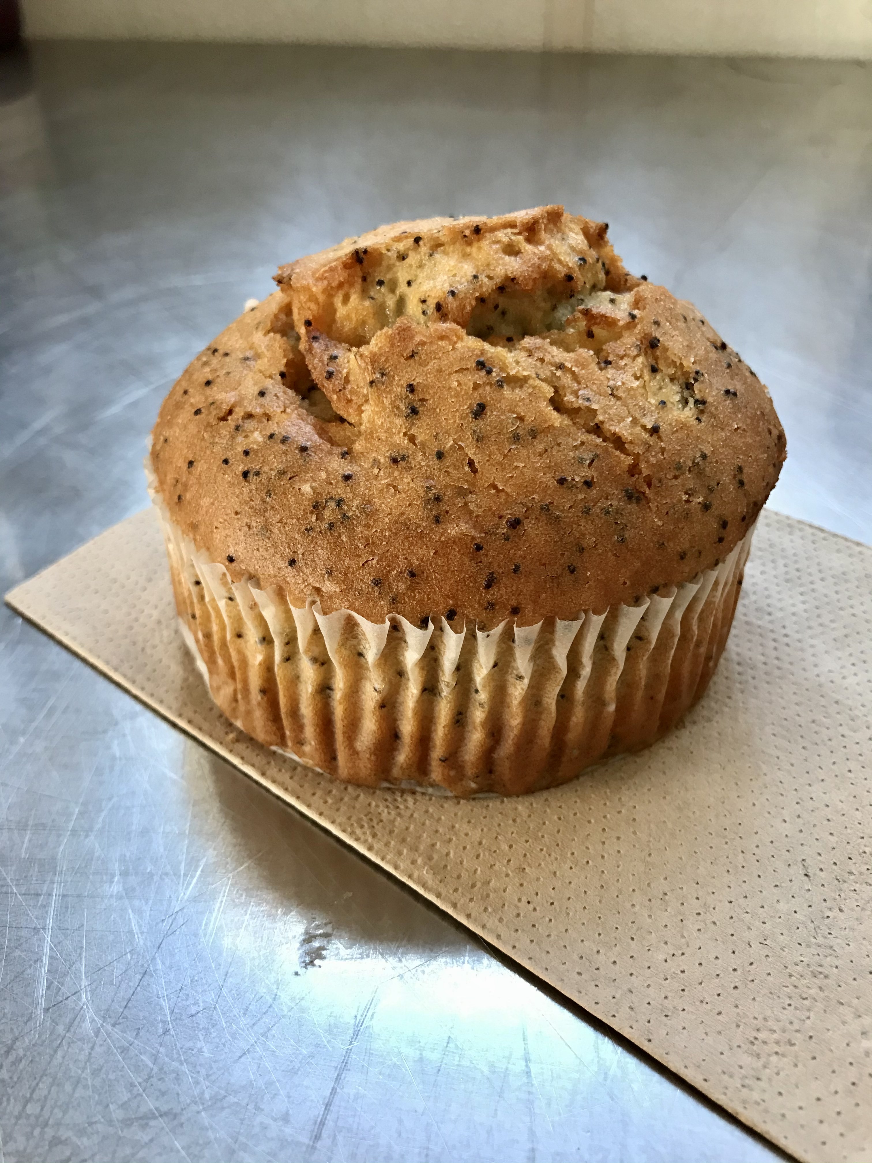 Order Poppy Seed Muffin food online from Ajs Coffee store, Dublin on bringmethat.com