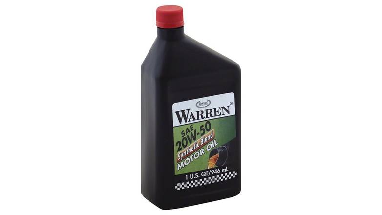Order Warren Oil 20W-50 946 Ml food online from Valero Food Mart store, Murrayville on bringmethat.com