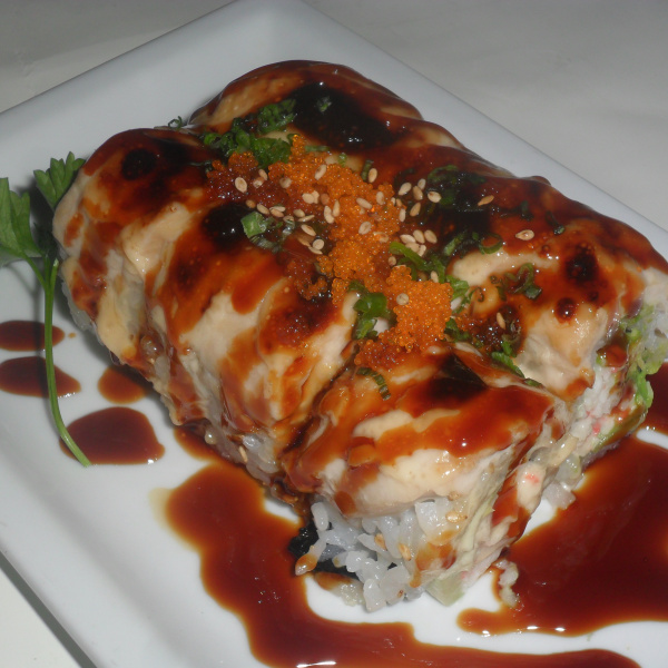 Order Baked Albacore Roll food online from Ken of Japan store, Simi Valley on bringmethat.com